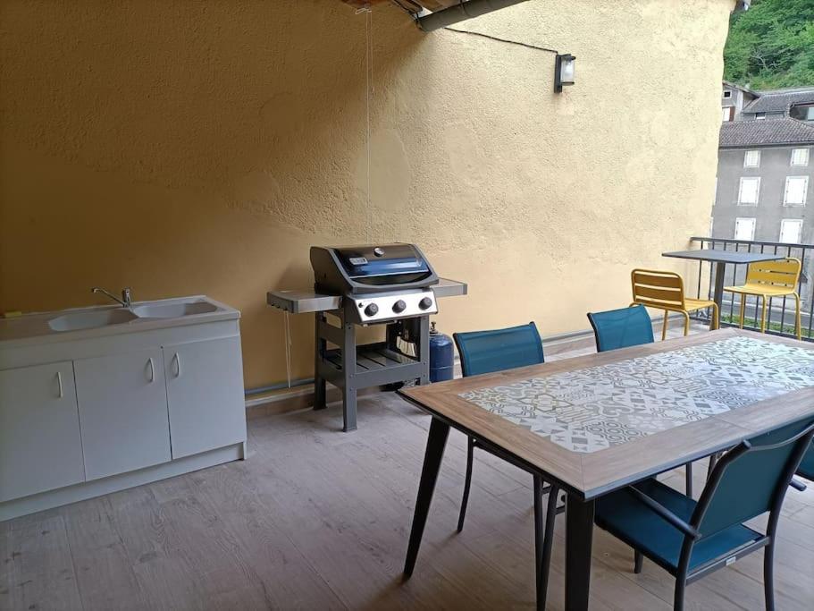 Grand Gite Terrasses Largentière Kültér fotó